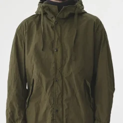 Homme Sage de Cret Vestes-- Parka Typewriter - Kaki