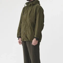 Homme Sage de Cret Vestes-- Parka Typewriter - Kaki