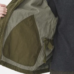 Homme Sage de Cret Vestes-- Parka Typewriter - Kaki