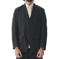Homme Sage de Cret Vestes-- Veste Herringbone Tumbler - Gris foncé
