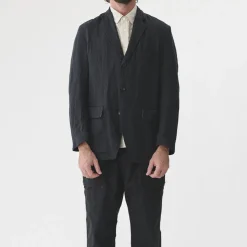 Homme Sage de Cret Vestes-- Veste Herringbone Tumbler - Gris foncé