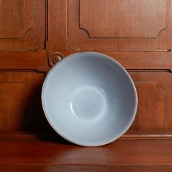 1294 VASICOL Saladiers-Saladier en faïence - Bleu Clair