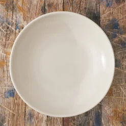 559 STONEWARE Saladiers-Saladier en grès fin - Blanc