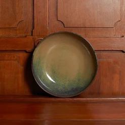 MERCI Saladiers-Saladier en grès émaillé Jaspe - Vert