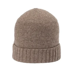 Femme Santacana Bonnets-- Bonnet en laine et cachemire - Taupe