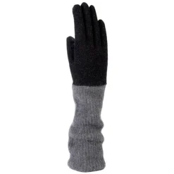 Femme Santacana Gants & Mitaines-- Gants Long - Noir