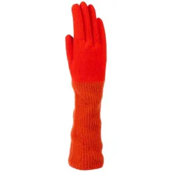 Femme Santacana Gants & Mitaines-- Gants Long - Rouge
