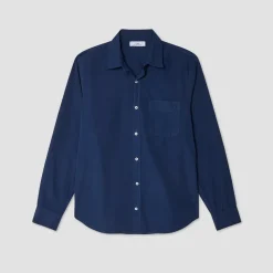 Homme Save Khaki United Chemises-- Chemise en Poplin - Marine