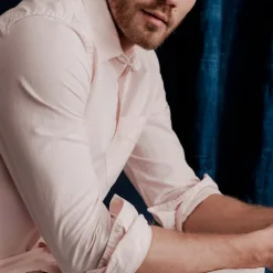 Homme Save Khaki United Chemises-- Chemise en Poplin -