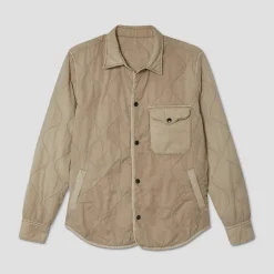 Homme Save Kakhi United Vestes-Save Khaki United - Veste Matelassée - Cidre