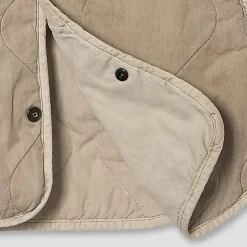 Homme Save Kakhi United Vestes-Save Khaki United - Veste Matelassée - Cidre