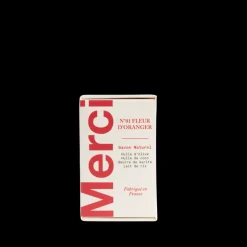 2012 LES SAVONNIERS Savons|Soins Du Corps-Savon Merci n°01 - Fleur d'oranger