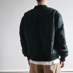 Femme Schott L'esprit Merci|Vestes-x Merci - Bomber Vintage - Noir