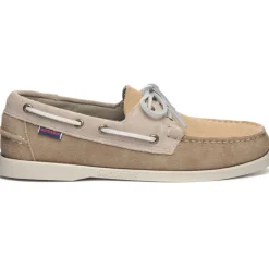 Homme SEBAGO Mocassins-- Mocassins Portland - Beige & Camel