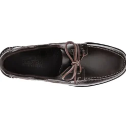 Homme SEBAGO Mocassins-- Mocassins Portland Waxed - Marron