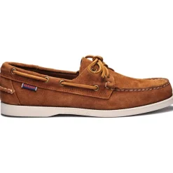 Homme SEBAGO Mocassins-- Mocassins Portland Flesh Out - Cognac