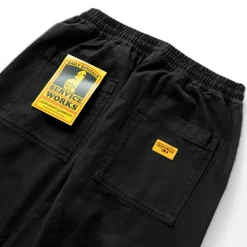 Homme SERVICE WORKS Pantalons-- Pantalon à chevrons - Noir