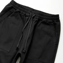 Homme SERVICE WORKS Pantalons-- Pantalon à chevrons - Noir