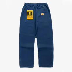 Homme SERVICE WORKS Pantalons-- Pantalon Chef Canvas - Marine