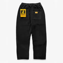 Homme SERVICE WORKS Pantalons-- Pantalon Cordury - Noir
