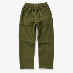 Homme SERVICE WORKS Pantalons-- Pantalon Cordury - Olive
