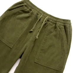 Homme SERVICE WORKS Pantalons-- Pantalon Cordury - Olive