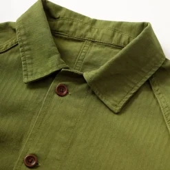 Homme SERVICE WORKS Vestes-- Veste à chevrons - Pesto