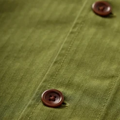 Homme SERVICE WORKS Vestes-- Veste à chevrons - Pesto