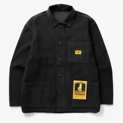 Homme SERVICE WORKS Vestes-- Veste en velours - Noir