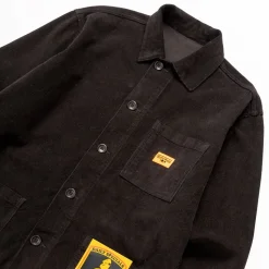 Homme SERVICE WORKS Vestes-- Veste en velours - Noir