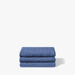 200 LINTEX Serviettes De Table|Serviettes De Bain En Lin-Serviette de bain en lin - Waffle - Bleu Paros
