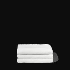 200 LINTEX Serviettes De Table|Serviettes De Bain En Lin-Serviette de bain en lin - Nid d'abeille - Blanc Optique