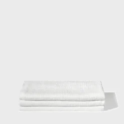 200 LINTEX Serviettes De Table|Serviettes De Bain En Lin-Serviette de bain en lin - Nid d'abeille - Blanc Optique