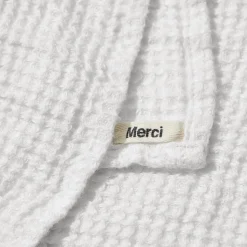 200 LINTEX Serviettes De Table|Serviettes De Bain En Lin-Serviette de bain en lin - Waffle - Blanc Optique