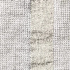 200 LINTEX Serviettes De Table|Serviettes De Bain En Lin-Serviette de bain en lin - Nid d'abeille - Bande