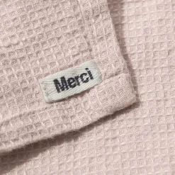 200 LINTEX Serviettes De Table|Serviettes De Bain En Lin-Serviette de bain en lin - Nid d'abeille - Beige Rosé