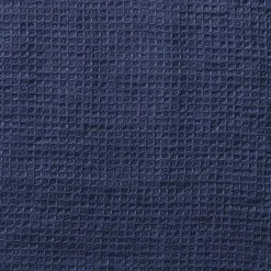 200 LINTEX Salle De Bain : Esprit Japonais|Serviettes De Table-Serviette de bain en lin - Nid d'abeille - Bleu Shibori