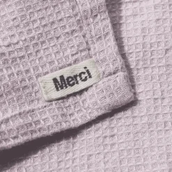 200 LINTEX Salle De Bain : Esprit Japonais|Serviettes De Table-Serviette de bain en lin - Nid d'abeille - Parme Fuji Iro