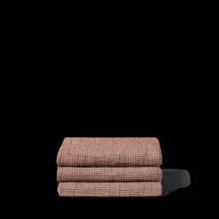 200 LINTEX Maison De Campagne|Serviettes De Table-Serviette de bain en lin - Waffle - Rose Argile