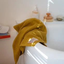 2100 GAZEX Serviettes De Table|Serviettes De Bain En Éponge-Serviette de bain en éponge - Vert du Péloponnèse