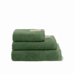 2100 GAZEX Sélection De Bain Merci|Serviettes De Table-Serviette de bain en éponge - Vert d'Anduze