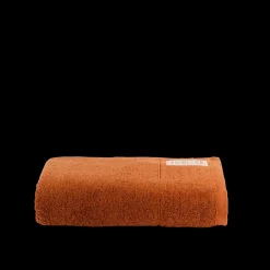 2100 GAZEX Sélection De Bain Merci|Serviettes De Table-Serviette de bain en éponge - Brique de Sienne