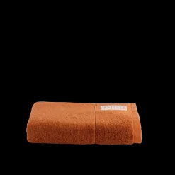 2100 GAZEX Sélection De Bain Merci|Serviettes De Table-Serviette de bain en éponge - Brique de Sienne