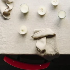 200 LINTEX Serviettes De Table-Serviette de table en lin lavé -