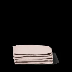 200 LINTEX Serviettes De Table-Serviette de table en lin lavé - Beige Rosé