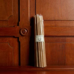 1061 CIERGERIE DES PREMONTRES Bougies & Parfums D'intérieur|Accessoirisez Votre Intérieur-Set de 25 bougies fines - Lin