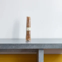 1061 CIERGERIE DES PREMONTRES Bougies & Parfums D'intérieur|L'esprit Merci-Set de 25 bougies fines - Marron