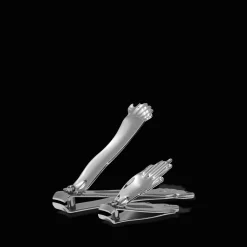 163 KIKKERLAND Accessoires De Salle De Bain-Set de 2 coupe-ongles pour mains et pieds - Argenté