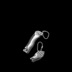 163 KIKKERLAND Accessoires De Salle De Bain-Set de 2 coupe-ongles pour mains et pieds - Argenté