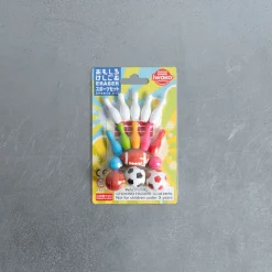 2073 IWAKO Écriture-Set de 16 gommes - Sport